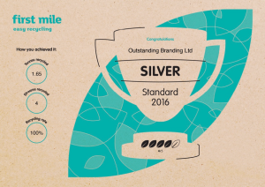 outstanding1 - Outstanding Branding für Recycling ausgezeichnet