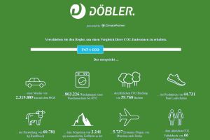 doebler v - Döbler Werbeartikel: 100% klimaneutral