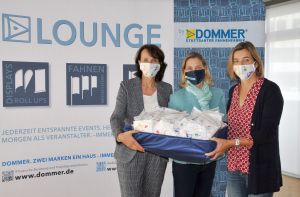 dommer corona - Dommer: 800 Stoffmasken für die Olgäle-Stiftung