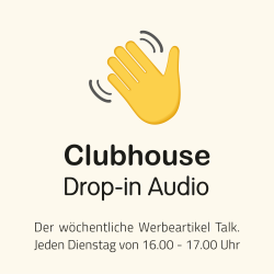 wa clubhouse talk - Werbeartikel-Talkrunde via Clubhouse