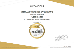 intraco evcovadis - Intraco: Gold bei EcoVadis