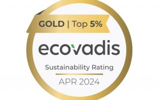 240626 EcoVadis Gold medal 320x202 - Antalis: Auszeichnung mit EcoVadis Gold Award